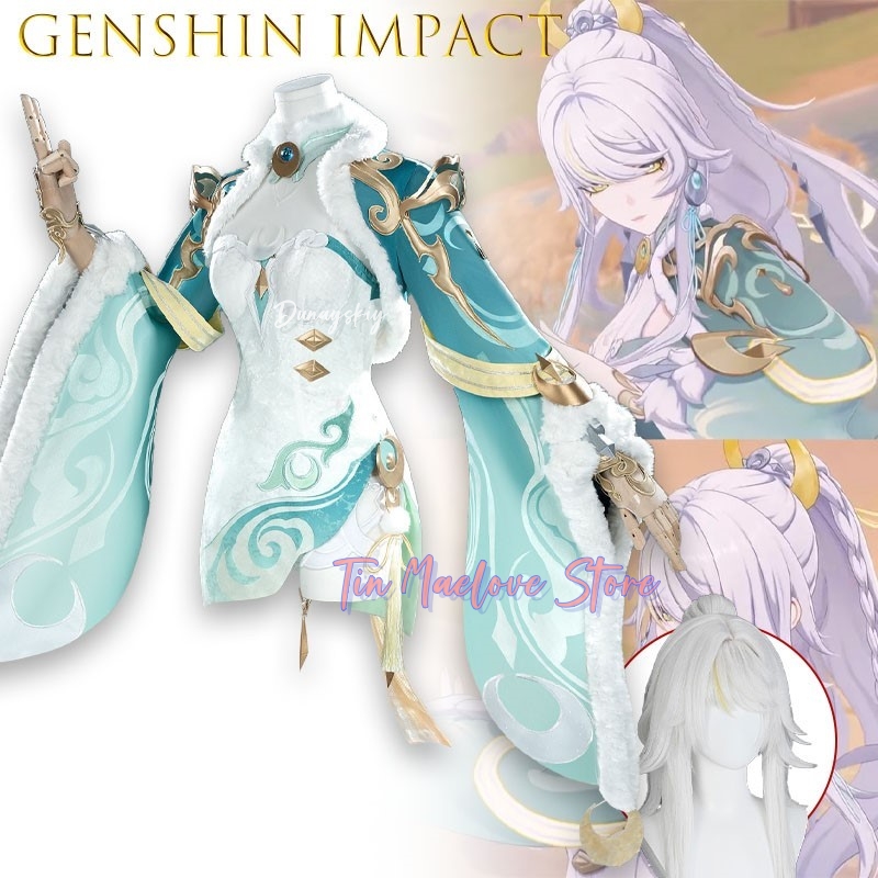 Genshin Impact Adeptus Zibai W – Robe Silk Women Bewertung und Preis
