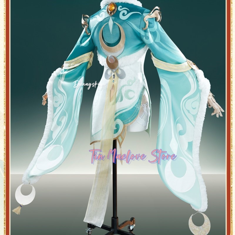 Genshin Impact Adeptus Zibai W – Robe Silk Women Bewertung und Preis