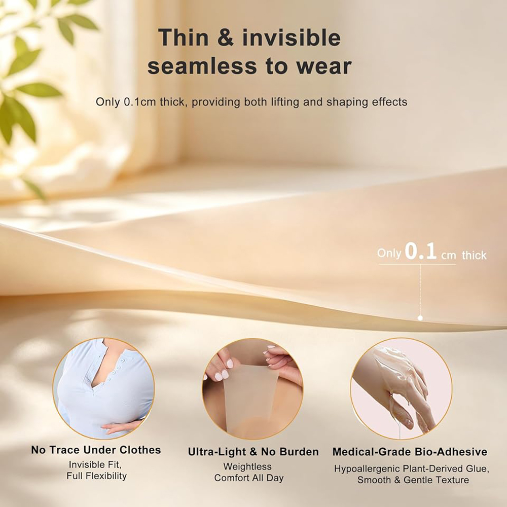 6 Stück vorgeschnittene Siliko – Silicone Bra Adhesive Bewertung und Preis