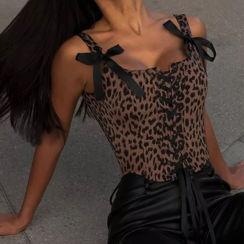 Leopardenmuster-Gerichtskorset – Corset Waist Cinch Bewertung und Preis